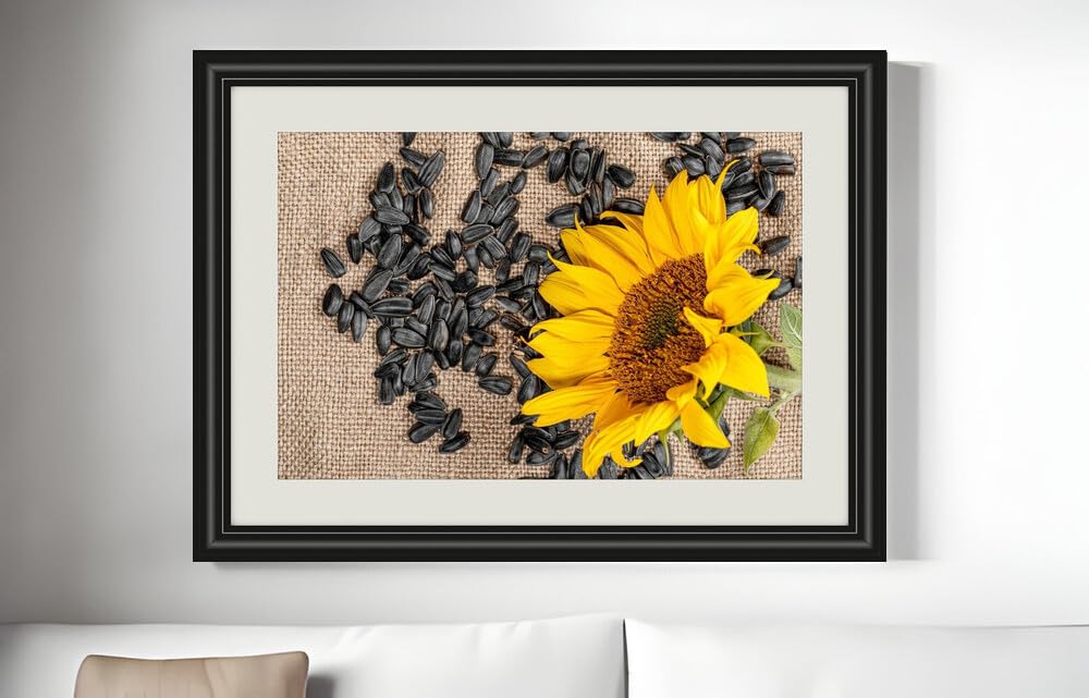 JVERF - JZZF29109 Sunflowers Sunflower Seed| Self-Adhesive